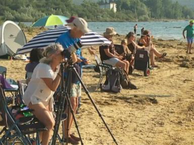 WATCH:  Solar eclipse sweeps across Europe