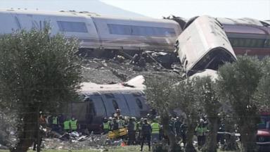 VIDEO: At least 64 killed in train collision on high-speed line in Spain