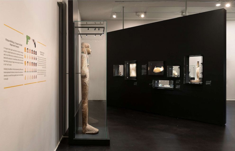 PHOTO: The Emoglyphs exhibit at the Israel Museum in Jerusalem is running until Oct. 12, 2020.