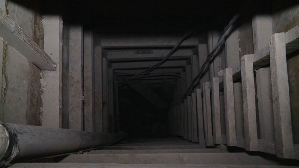 PHOTO: One of the entrances to the tunnel used by Joaquin 'El Chapo' Guzman to escape from prison.