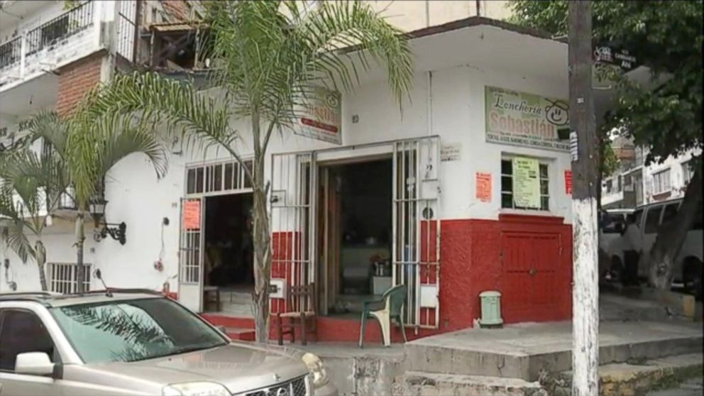 PHOTO: The owner of this luncheonette in Puerto Vallarta, Mexico said that Ethan Couch ate here while he was on the run from American authorities. 