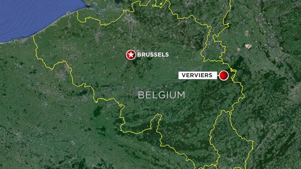 PHOTO: Explosions and gunfire have been reported in Verviers, Belgium, as part of a police operation.