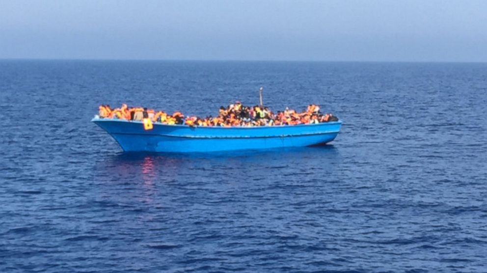 In the last two days, nearly 6,000 people have been rescued attempting to cross the Mediterranean.