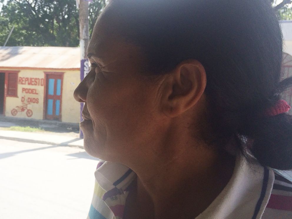 PHOTO: In Salinas, a small town in the Dominican Republic, a woman named Maria Felis says she remembers American doctors coming to town to take "guevedoces" to New York.