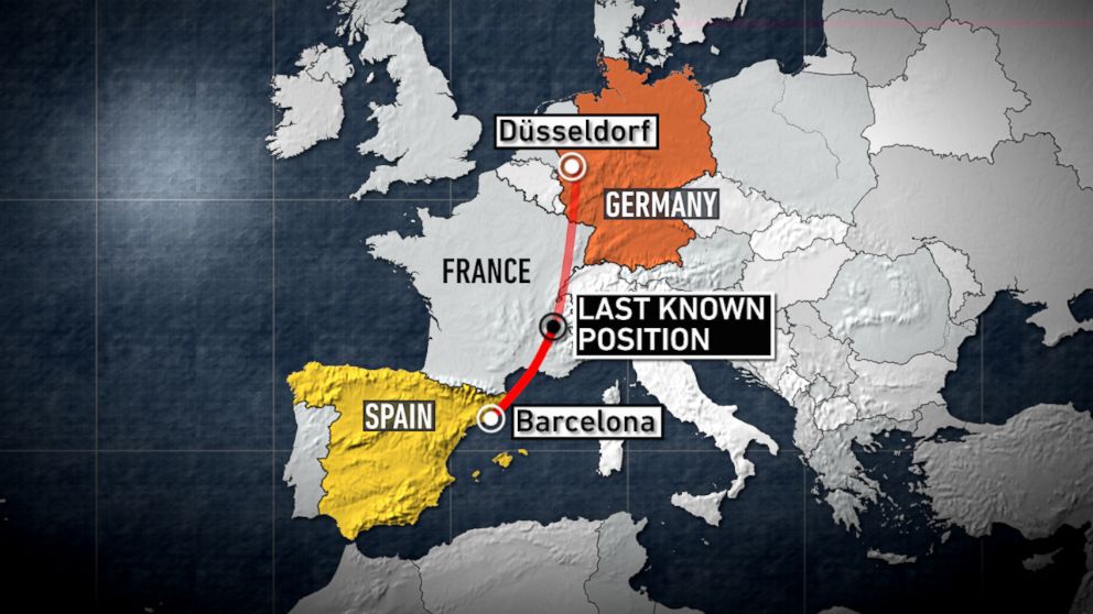 PHOTO: A Germanwings passenger plane crashed in southern France killing all on board.