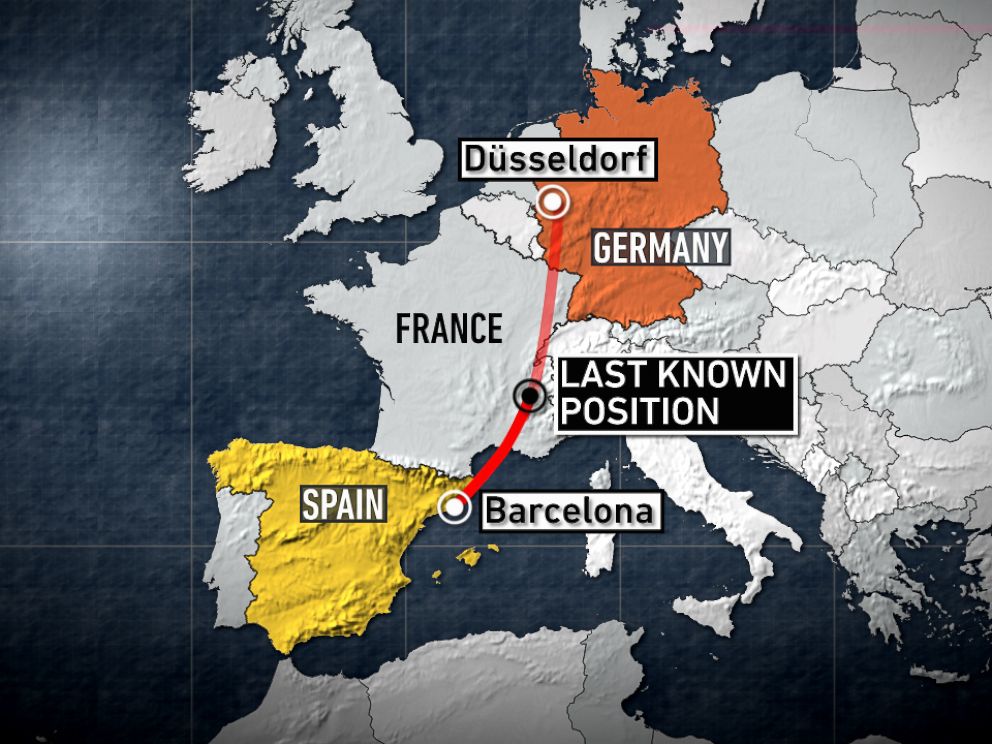 PHOTO: A Germanwings passenger plane crashed in southern France killing all on board.