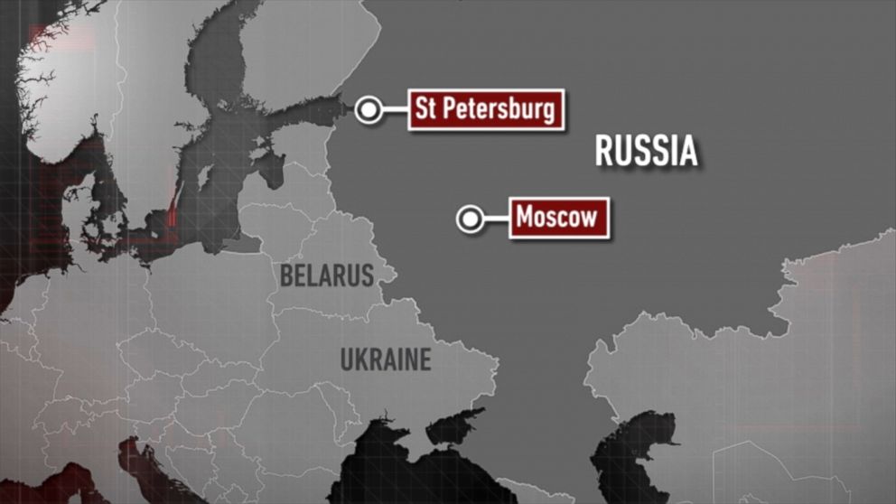 PHOTO: Russian security officials have arrested seven people over alleged plans to carry out terror attacks in Moscow and St. Petersburg.