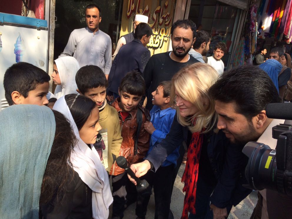PHOTO: ABC News Chief Global Affairs Correspondent Martha Raddatz on the streets of Kabul on Oct. 21, 2015.