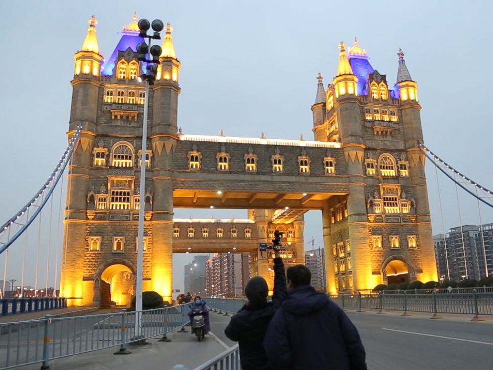 China’s 'Fake' Cities Are Eerie Replicas of Paris, London and Jackson