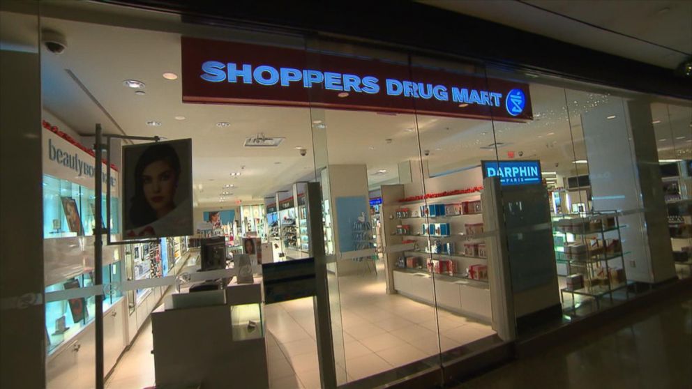 PHOTO:The exterior of Shoppers Drug Mart in Toronto is seen in this undated file photo.