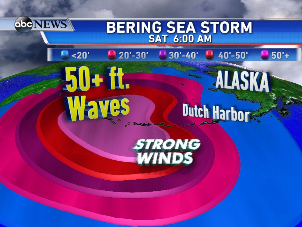 PHOTO: Typhoon Nuri is headed toward Alaska and bringing strong winds and huge waves.