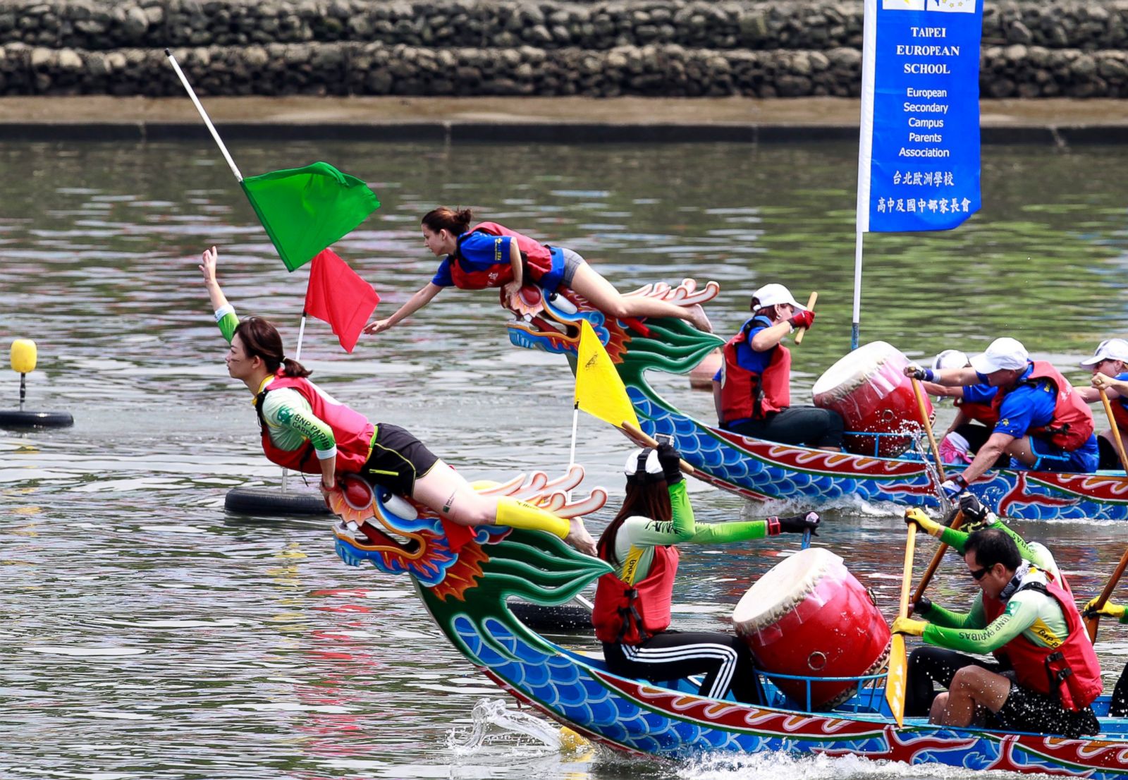 Dragon Boat Festivities Honor Ancient Traditions Photos ABC News
