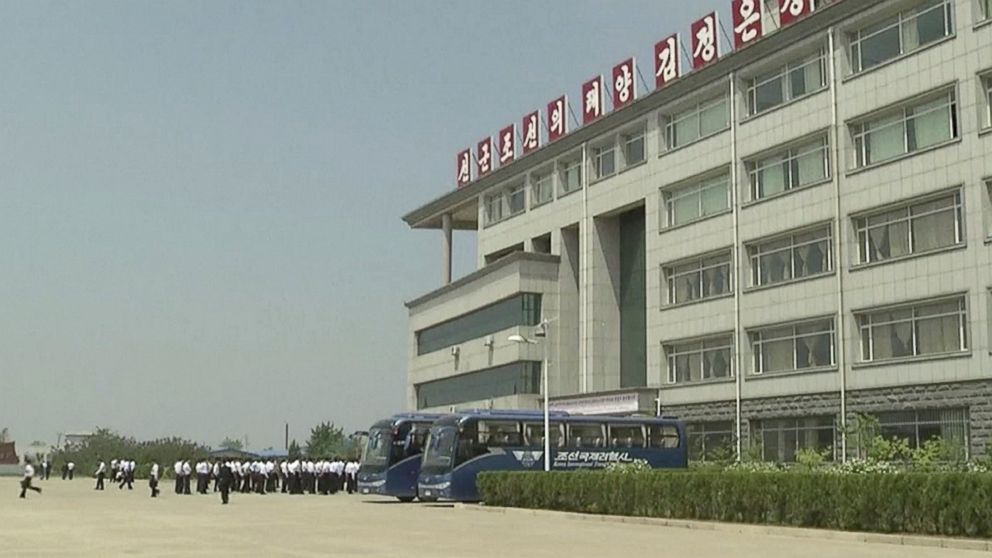 PHOTO: This image made from May 21, 2014, video shows the Pyongyang University of Science and Technology. 
