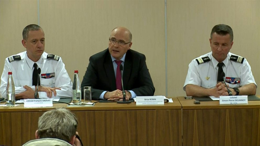 PHOTO: French prosecutor Brice Robin holds a press conference on the Germanwings crash, which happened March 24th in the French Alps, June 11, 2015, in France.