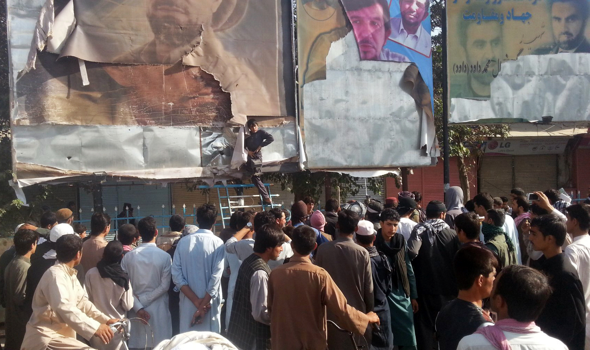 PHOTO:Kunduz, pictured on Sept. 29, 2015,was taken over by the Taliban on Monday and US and Afghan forces have launched counter attacks to retake the city. 