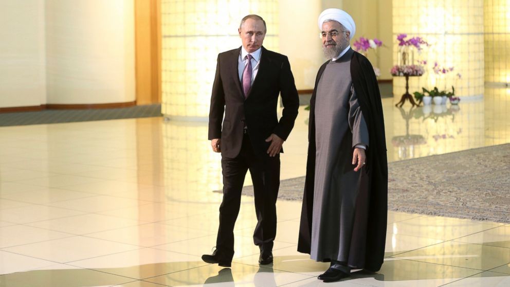 Syria on Vladimir Putin's Mind for 1st Trip to Iran in 8 Years - ABC News