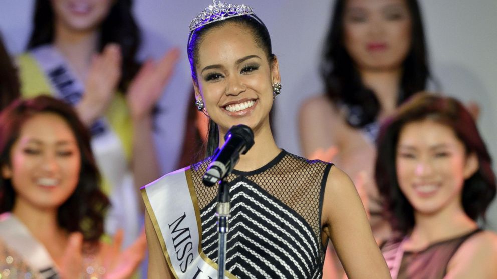 Ariana Miyamoto is pictured in Tokyo on March 12, 2015.