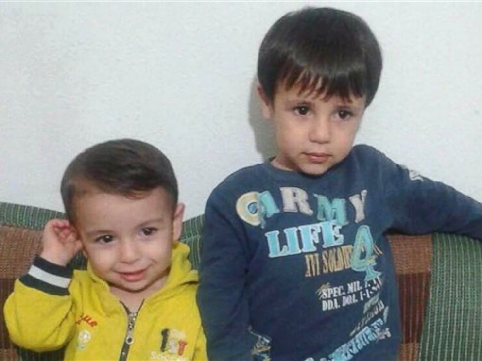 PHOTO: Alan Kurdi and his brother Galib Kurdi are shown in this undated file photo. 