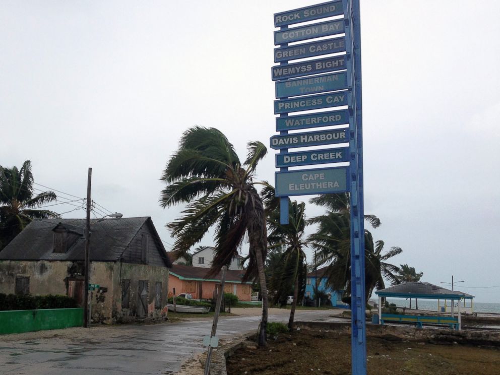 PHOTO:The sky is overcast on south Eleuthera island, Bahamas, Oct. 2, 2015 as Hurricane Joaquin dumps torrential rains across the eastern and central Bahamas as a Category 4 storm.