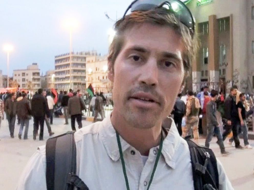 PHOTO: This undated file still image from video released April 7, 2011, by GlobalPost, shows James Foley of Rochester, N.H., a freelance contributor for GlobalPost, in Benghazi, Libya.