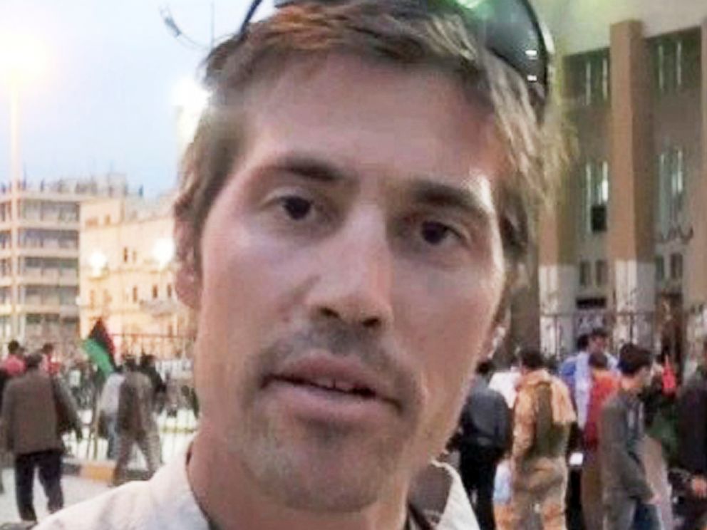 PHOTO: This undated file still image from video released April 7, 2011, by GlobalPost, shows James Foley of Rochester, N.H., a freelance contributor for GlobalPost, in Benghazi, Libya. 