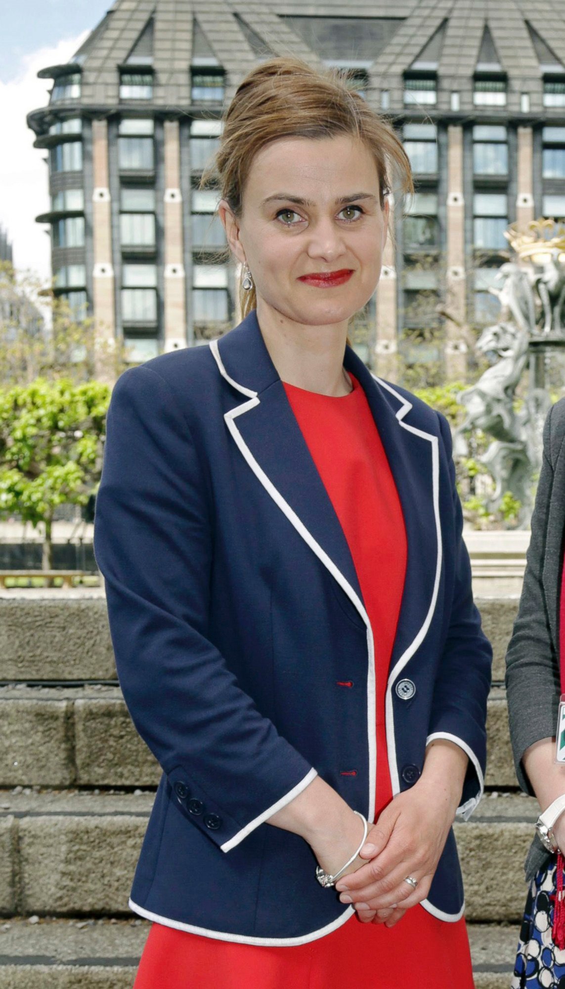 PHOTO: Labour Member of Parliament Jo Cox poses for a photograph, May 12, 2015. 