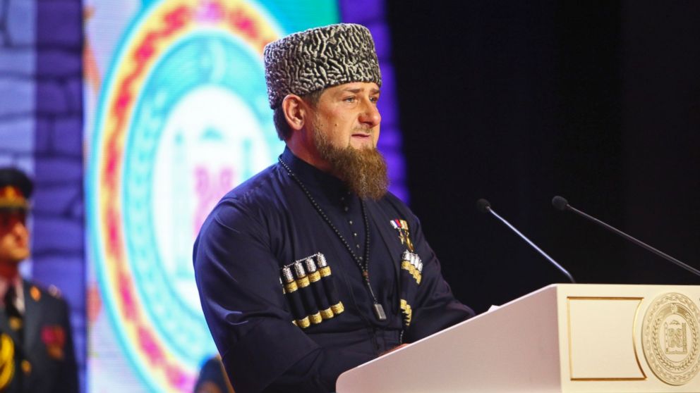 Chechen regional leader Ramzan Kadyrov speaks at his inauguration ceremony in Chechnya's provincial capital Grozny, Russia, Oct. 5, 2016.