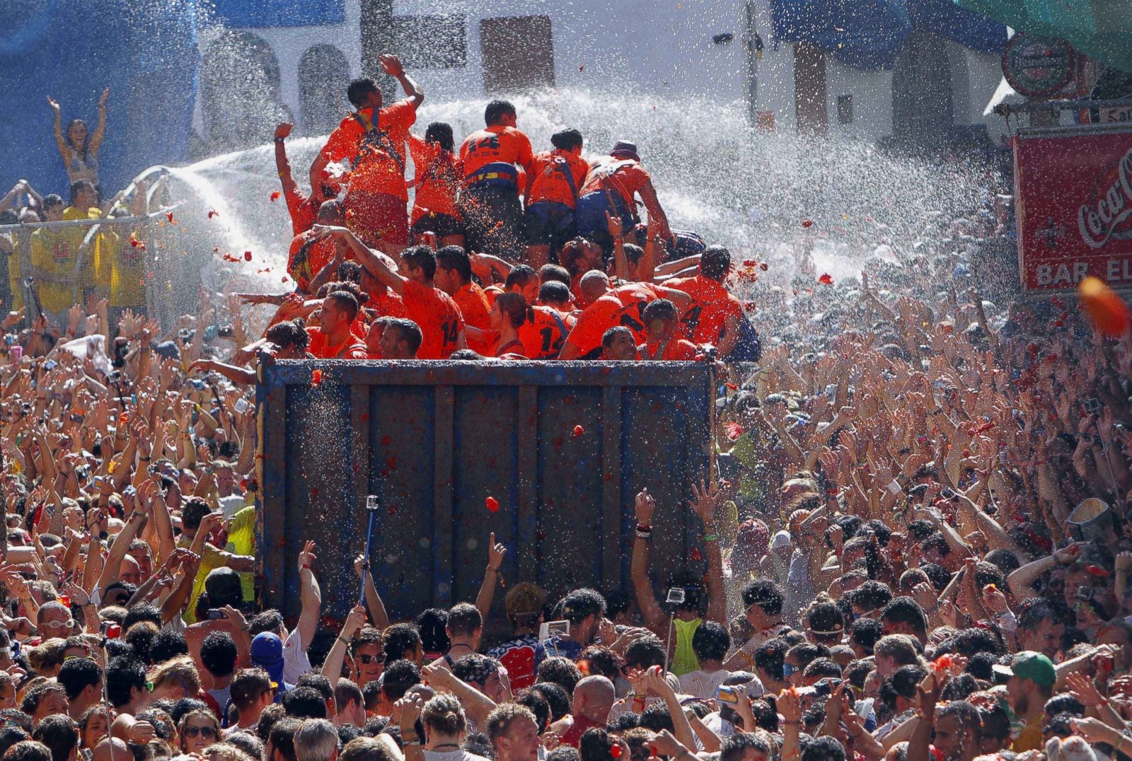 Tomatina The World's Largest Tomato Fight ABC News