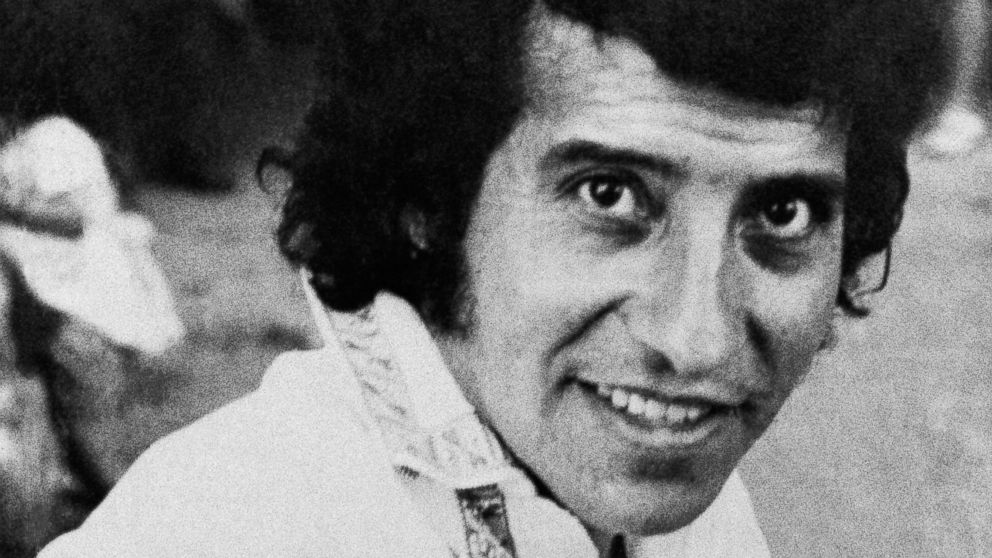 In this undated file photo, singer and songwriter Victor Jara poses for a photo in Chile.