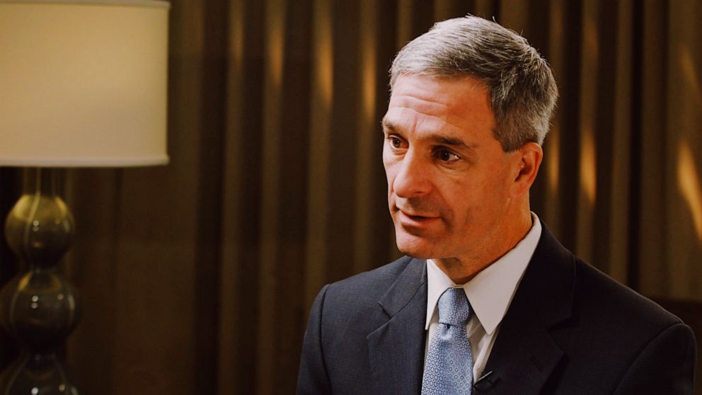 PHOTO: Ken Cuccinelli is the acting deputy secretary of the Department of Homeland Security and he's tasked with deciding U.S. asylum policy. 