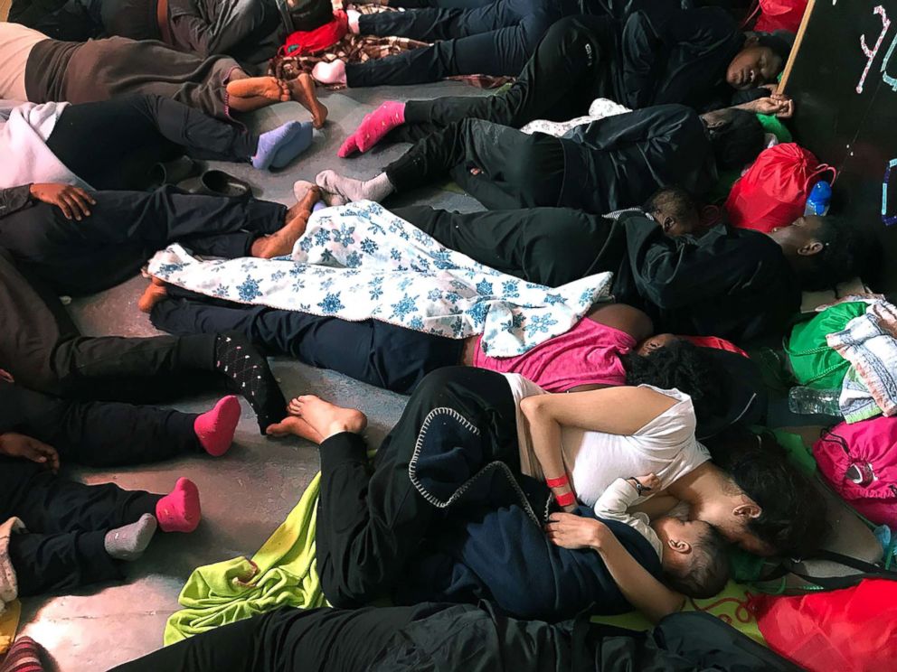 PHOTO: Migrants rest on the ship 'Aquarius,' in the Mediterranean Sea, June 14, 201Migrants rest on the ship 'Aquarius,' in the Mediterranean Sea, June 14, 2018, during their journey to Valencia, Spain, in a photo provided by the NGO SOS Mediterranee.