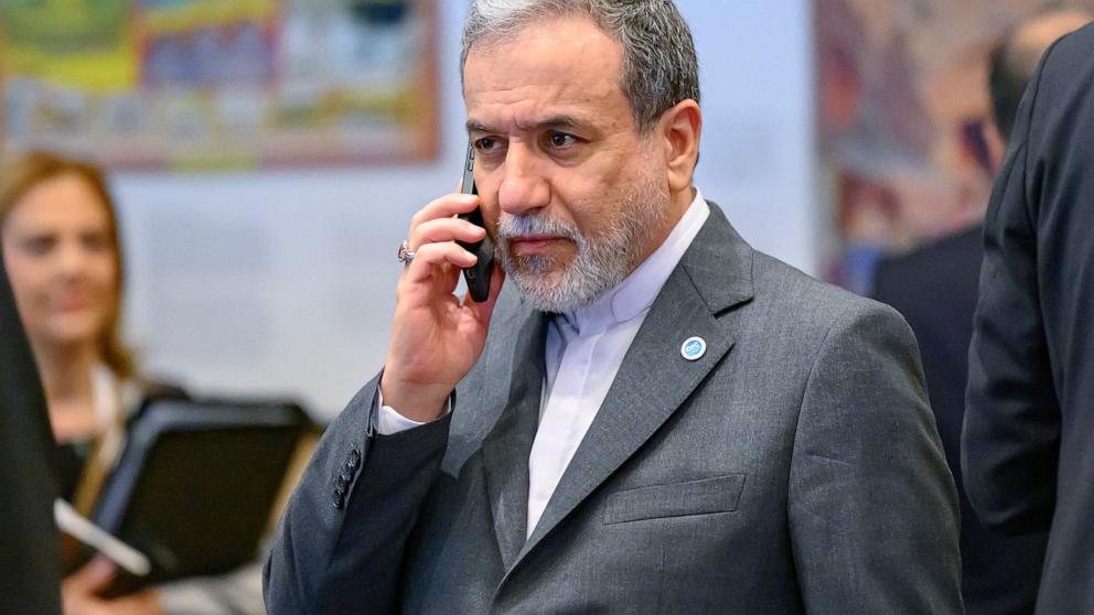 PHOTO: Iranian Foreign Minister Abbas Araghchi is pictured in Istanbul, Turkey, on June 21, 2025.
