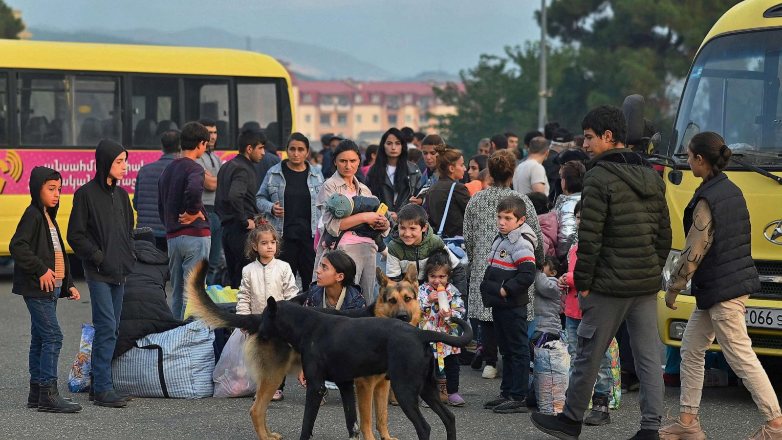 70,000 Armenians, half of disputed enclave's population, have now fled -  ABC News