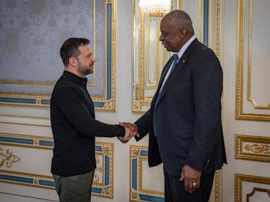 Lloyd Austin visits Ukraine as Zelenskyy warns of 'clear' North Korea threat