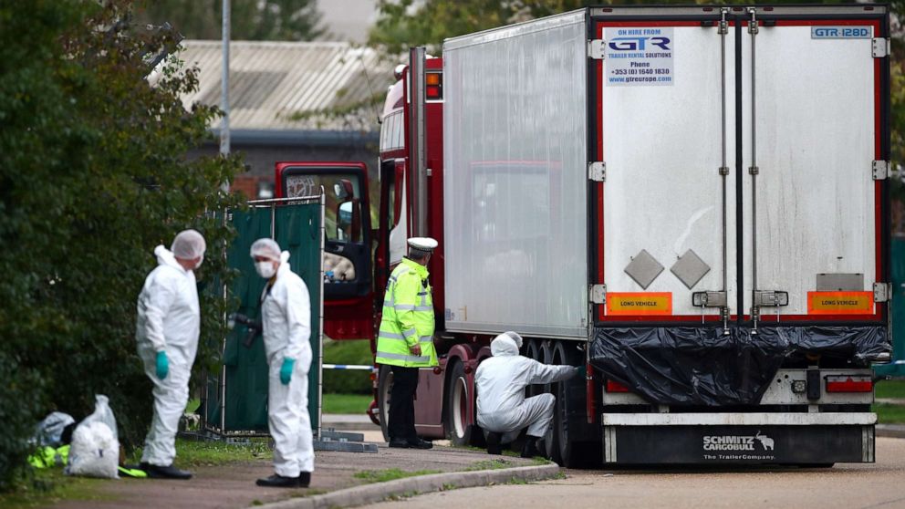 39 Dead In Uk Trailer Were Chinese Nationals As Police Raid Three Addresses In Northern Ireland