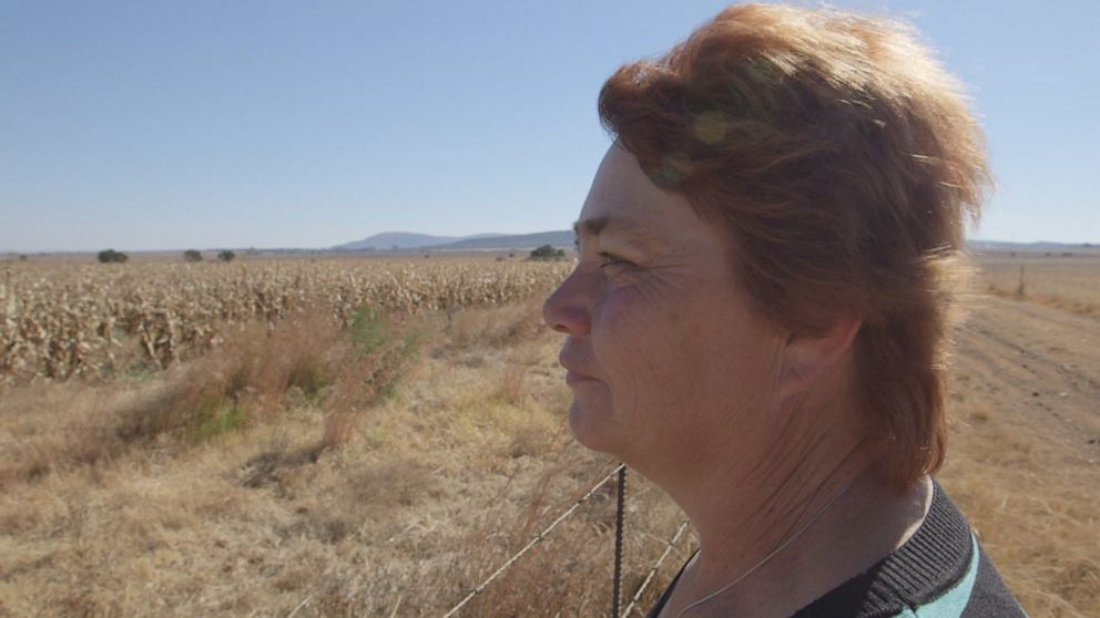 Bernadette Hall is a farmer in South Africa, with expansive land to hold her cattle, corn, and pigs. She said it's what she was meant to do.