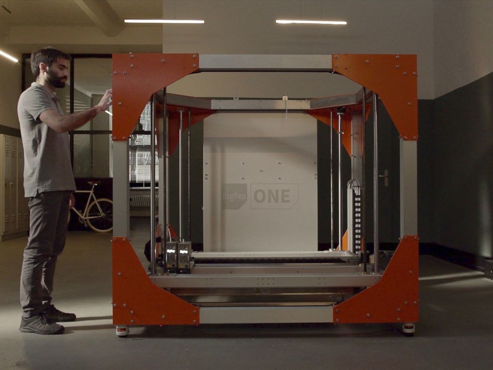 PHOTO: BigRep ONE, the large-scale 3D printer developed by Berlin-based company BigRep.