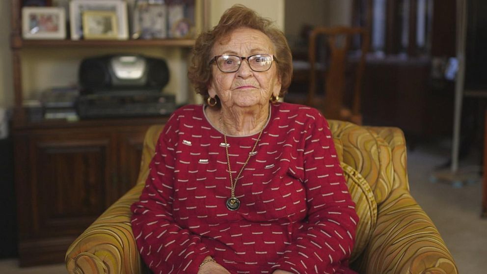 PHOTO: Clare Heymann was 18 when she was brought to Auschwitz. 