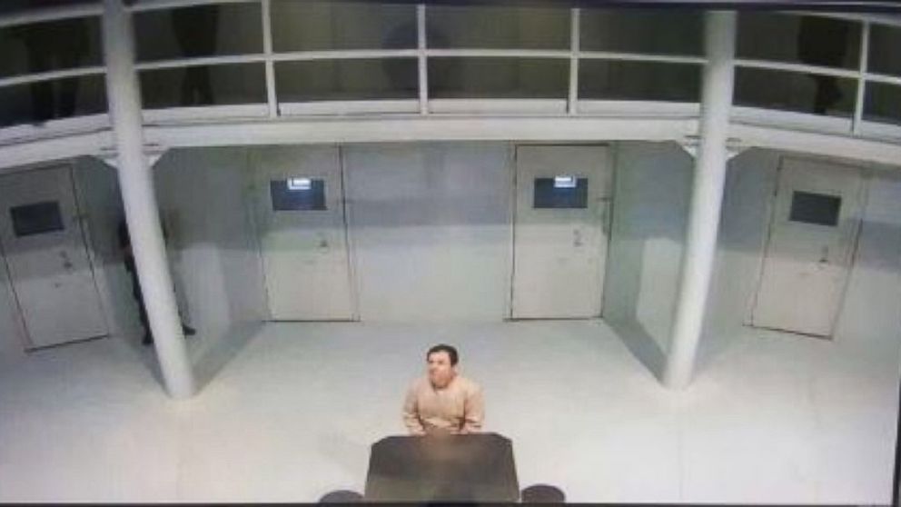 Mexican politician Miguel Ángel Osorio Chong posted this photo to social media on July 8, 2016, of jailed drug lord El Chapo to dispel rumors he escaped.