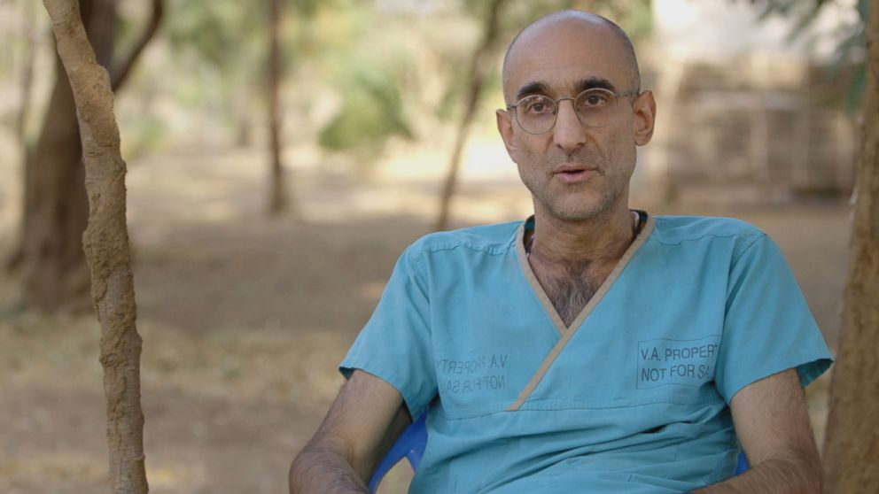 PHOTO: Dr. Tom Catena is the only doctor in Mother of Mercy Hospital, the only hospital serving the gravely injured and dying in Nuba Mountains, Sudan.