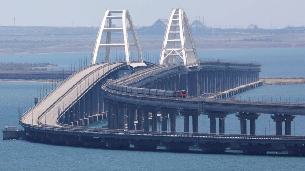 Why The Crimean Bridge Is Key To Russia S War In Ukraine ABC News