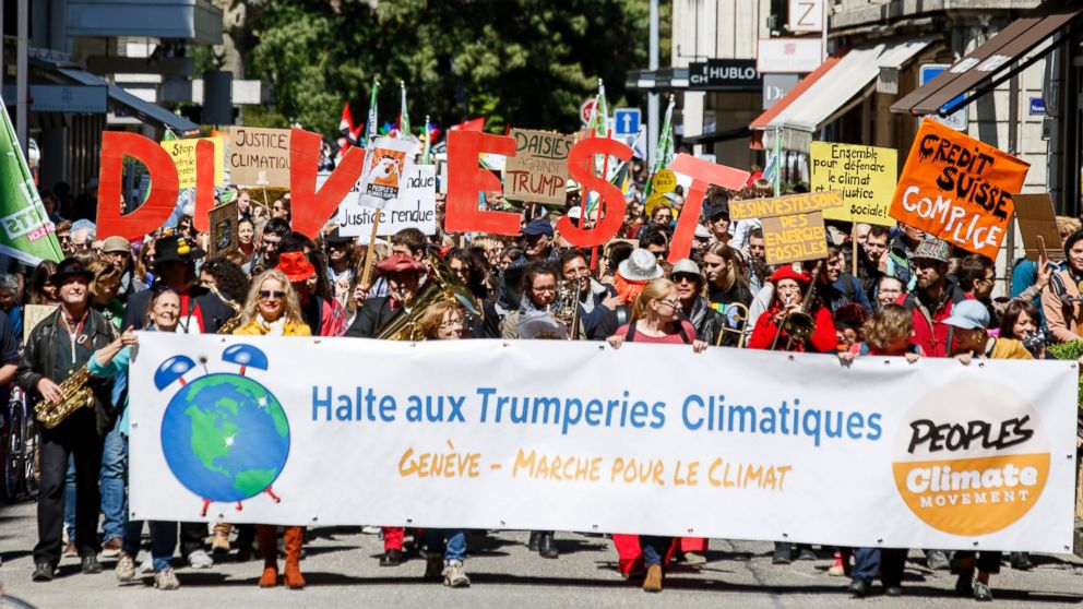 People's Climate March draws massive crowd to Washington, D.C. on ...