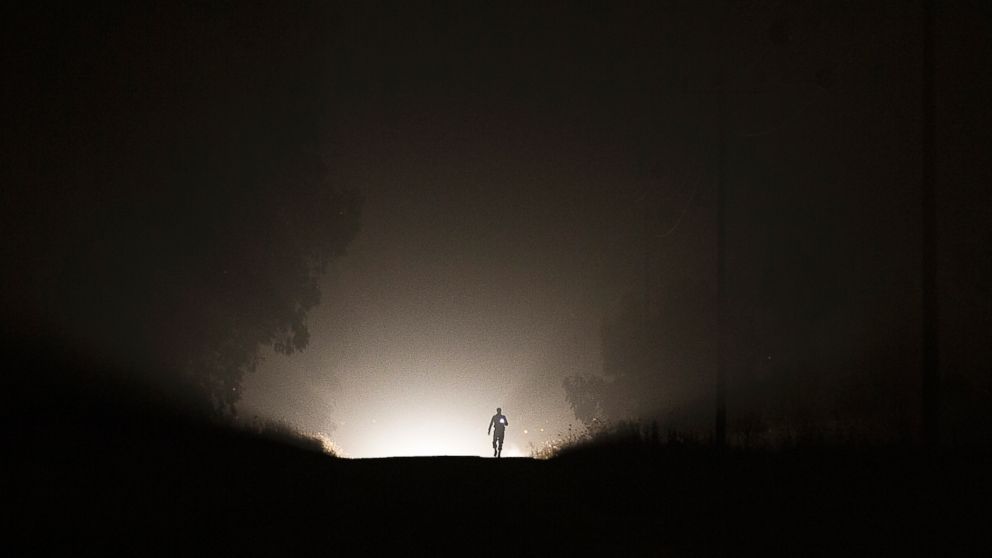 Israeli soldiers at the Israeli Syrian border south of the Golan Heights during a search operation early Oct. 25, 2015. Israeli Army spokesman report that a 23-year-old Israeli Arab from the village of Jaljulia paraglideded over the border into Syria in an apparent attempt to join the civil war.  