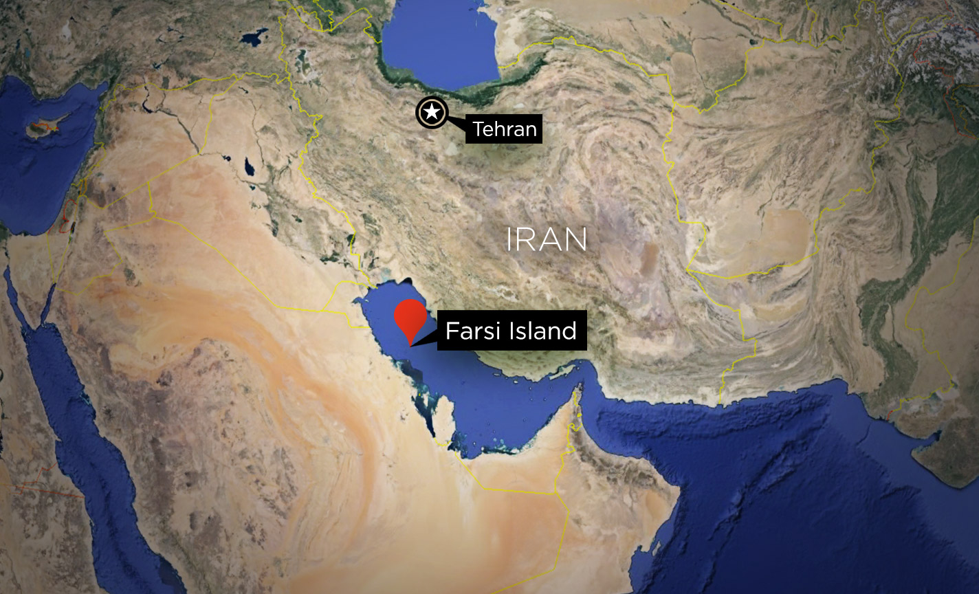 Farsi Island Map - ABC News