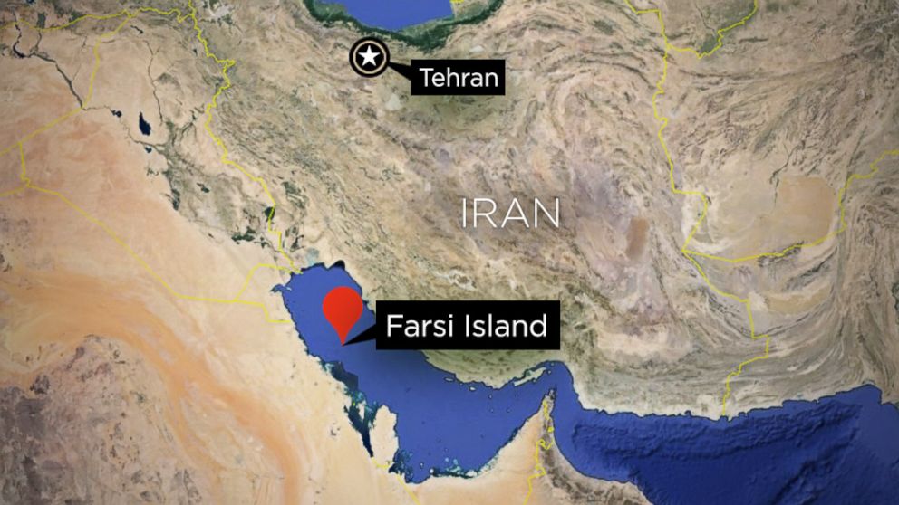 Farsi Island Map - ABC News