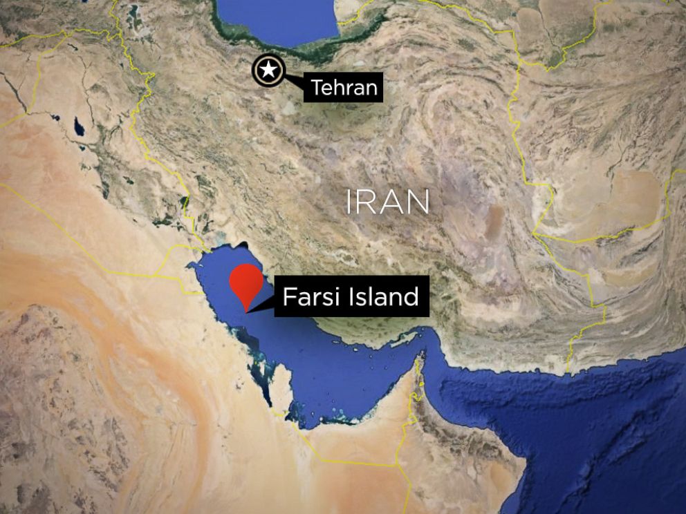 Farsi Island Map - ABC News
