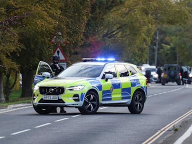 UK police arrest several under explosives act in 'major incident' near US air base