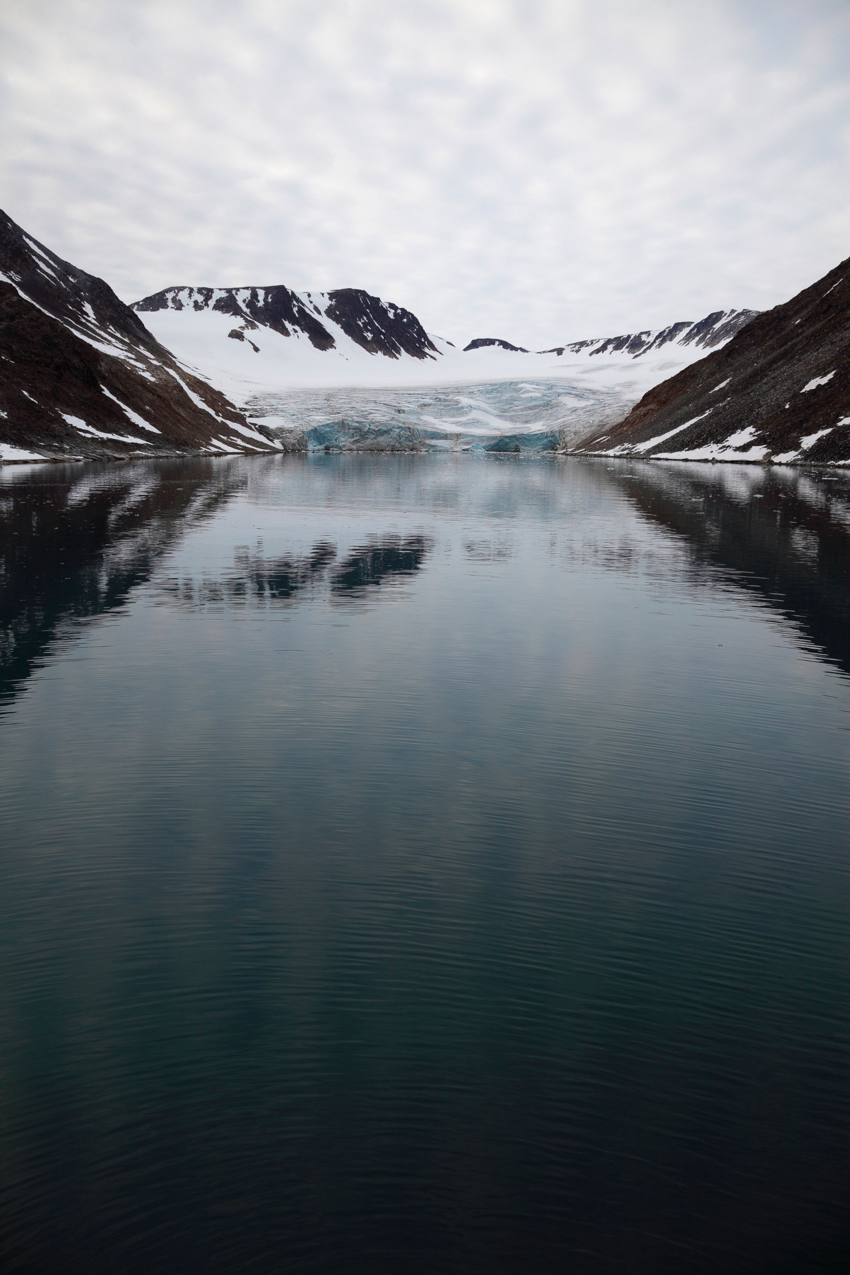 PHOTO: A glacier in the Artic Ocean near Norway is pictured in this undated stock photo.