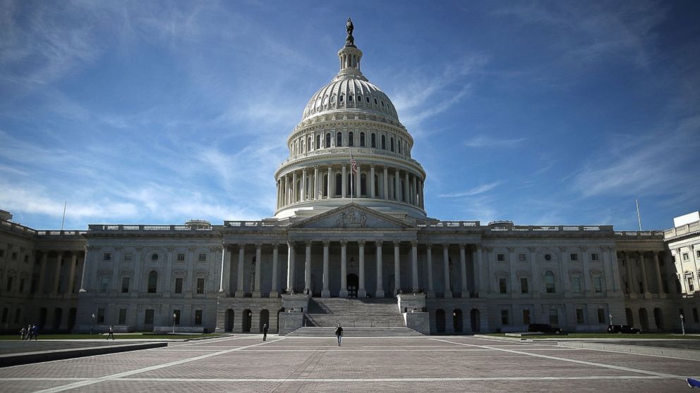 The U.S. Capitol is shown Oct. 11, 2016 in Washington D.C. House and Senate Republicans are in a close race with Democrats to keep control of both houses of Congress.  