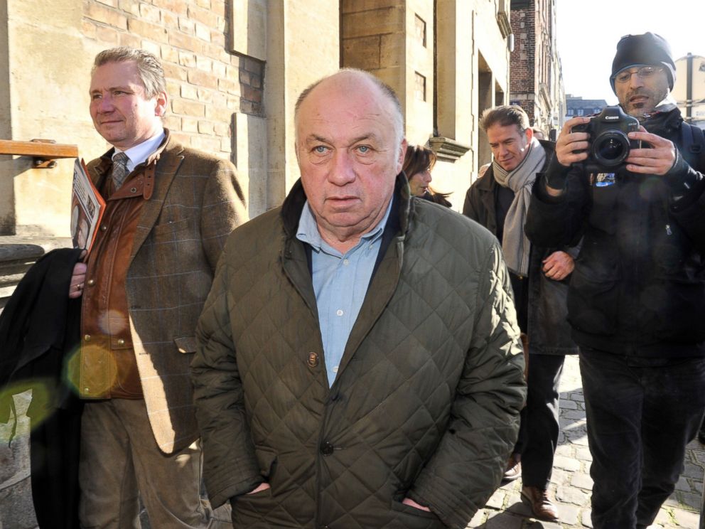 PHOTO: Belgian pimp Dominique Alderweireld, aka Dodo la Saumure, one of the 14 defendants of the so-called Carlton Case trial, is seen prior to attending the first day of the trial at the Lille courthouse, northern France, Feb. 2, 2015.